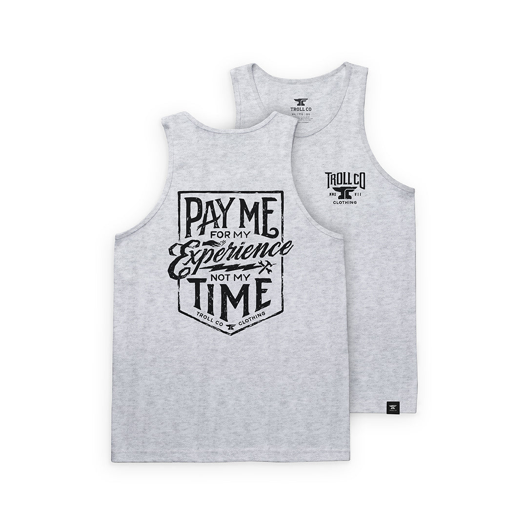 Men's Pay Me Tank - Gray Heather