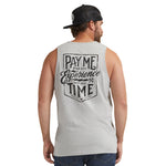 Men's Pay Me Tank - Gray Heather
