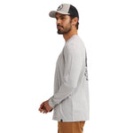 Men's SLIC Long Sleeve T-Shirt - Gray Heather