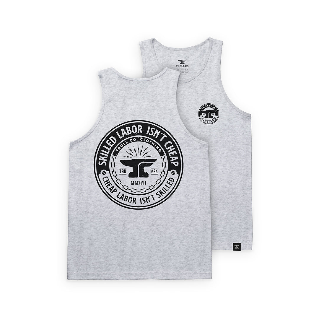 Men's SLIC Tank Top - Gray Heather