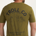 Men's WHUS Butterface T-Shirt - Military Green