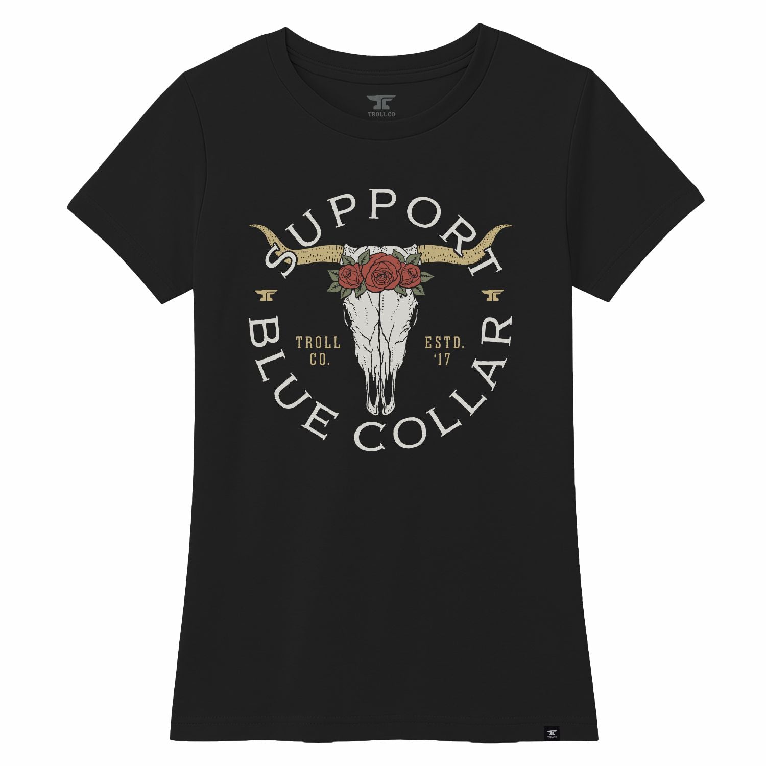 Women's SBC Longhorn T-Shirt | Color: Black