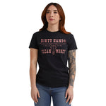 Women's DHCM Longhorn T-Shirt - Black