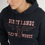 Women's DHCM Longhorn Hoodie - Black