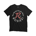 Women's Red Rosie T-shirt - Black