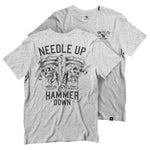 Men's NUHD Hammer Twins T-Shirt - Gray Heather