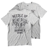 Men's NUHD Hammer Twins T-Shirt - Gray Heather