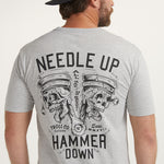 Men's NUHD Hammer Twins T-Shirt - Gray Heather