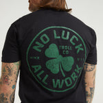 Men's NOLAW Broken Clover T-Shirt - Black