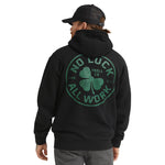 Men's NOLAW Broken Clover Hoodie - Black