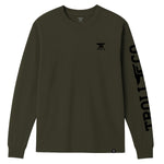 Men's Anvil Locked Long Sleeve | Color: Military Green
