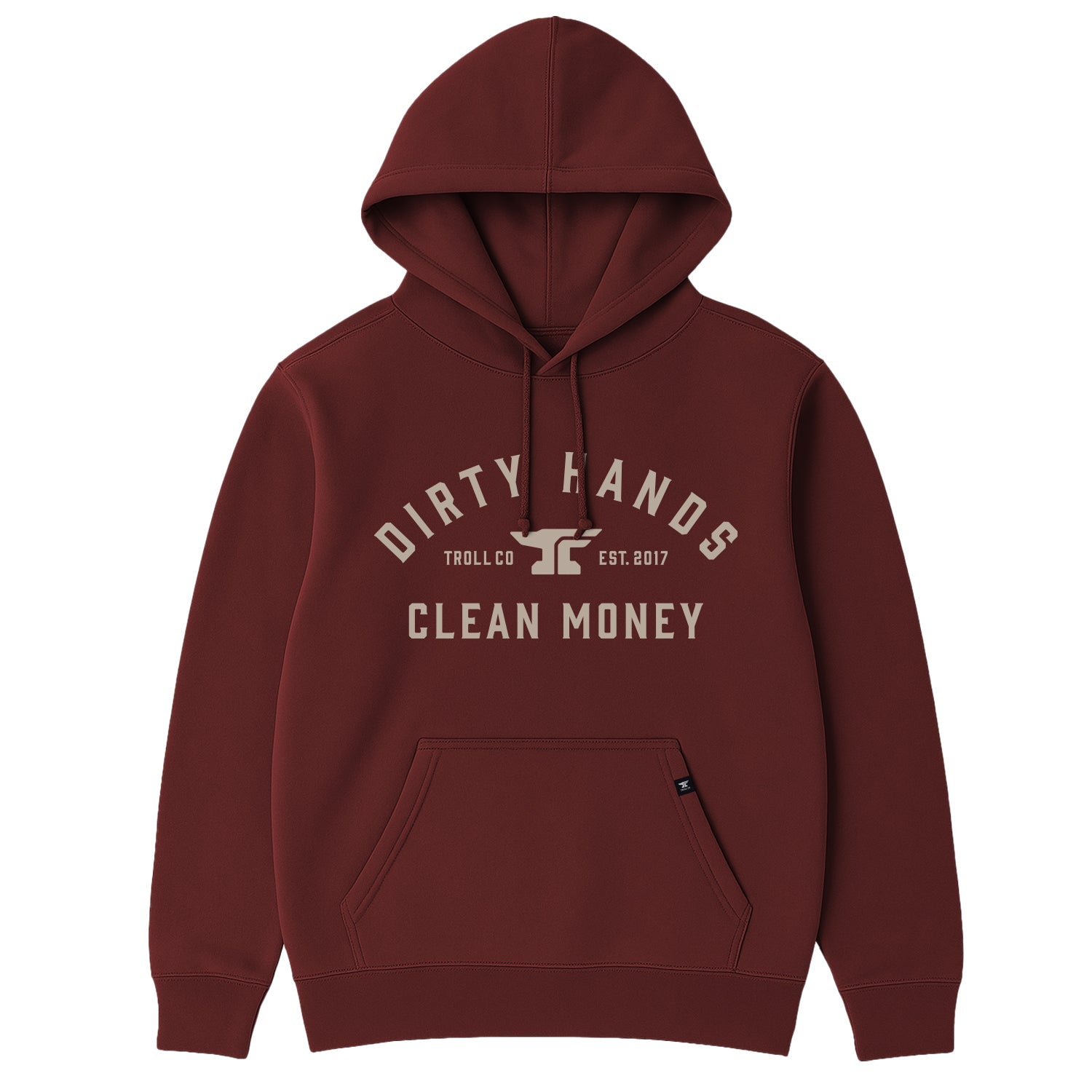 Men's DHCM Classic Hoodie | Color: Port