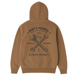 Men's DHCM Twisting Wrenches Hoodie | Color: Dark Tan