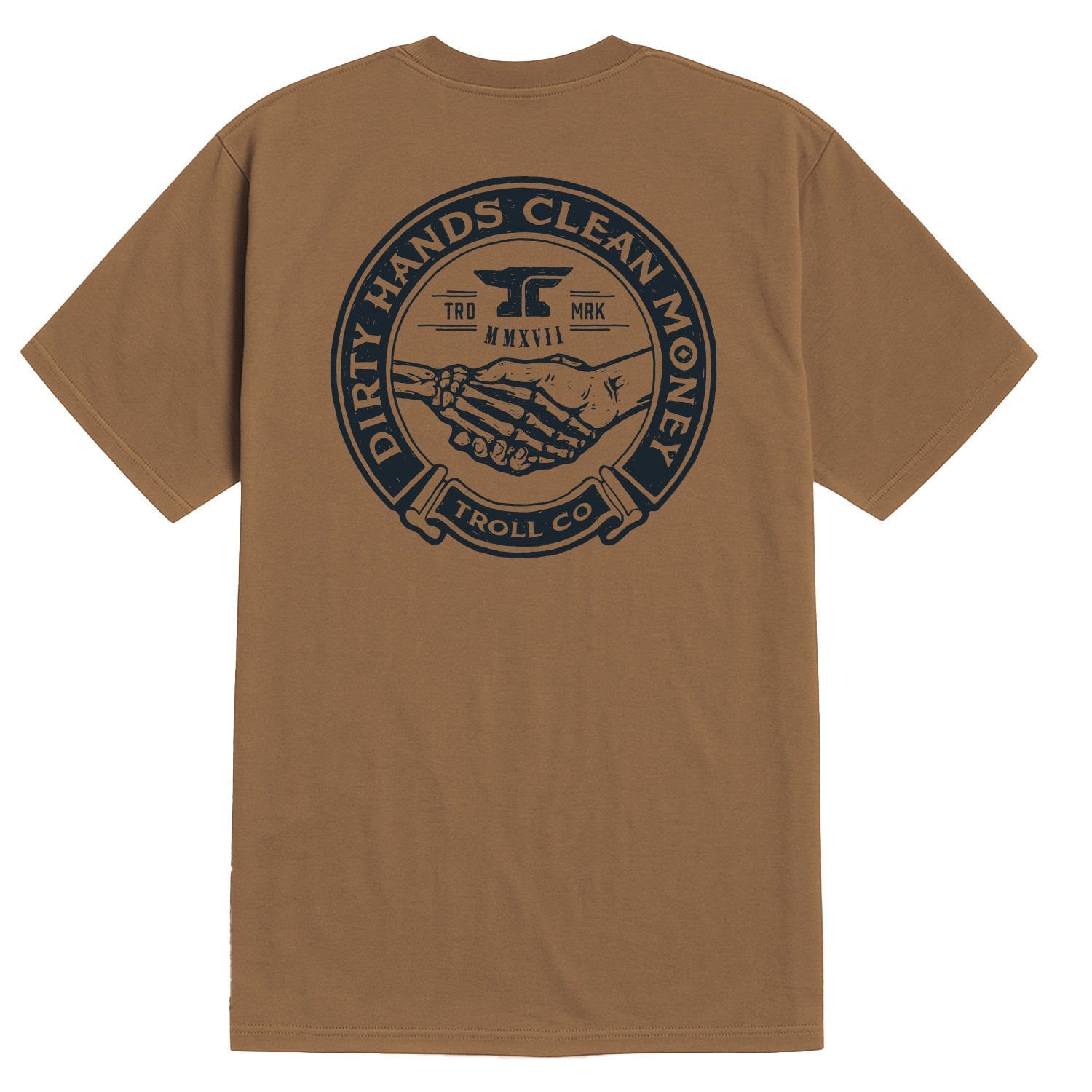 Men's DHCM Haggler T-Shirt | Color: Dark Tan
