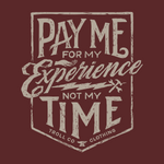 Men's Pay Me T-Shirt | Color: Port