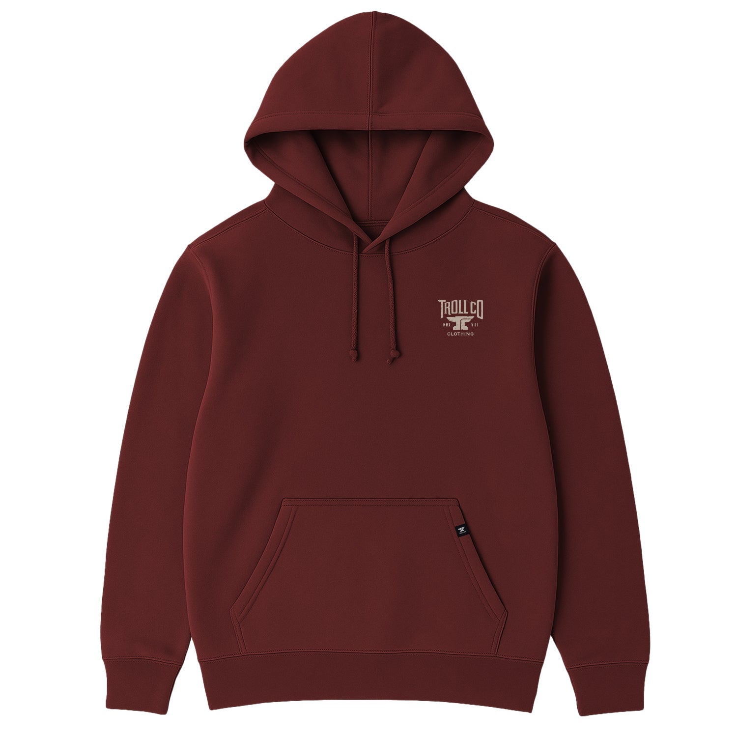 Men's Pay Me Hoodie | Color: Port