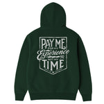 Men's Pay Me Hoodie | Color: Pine