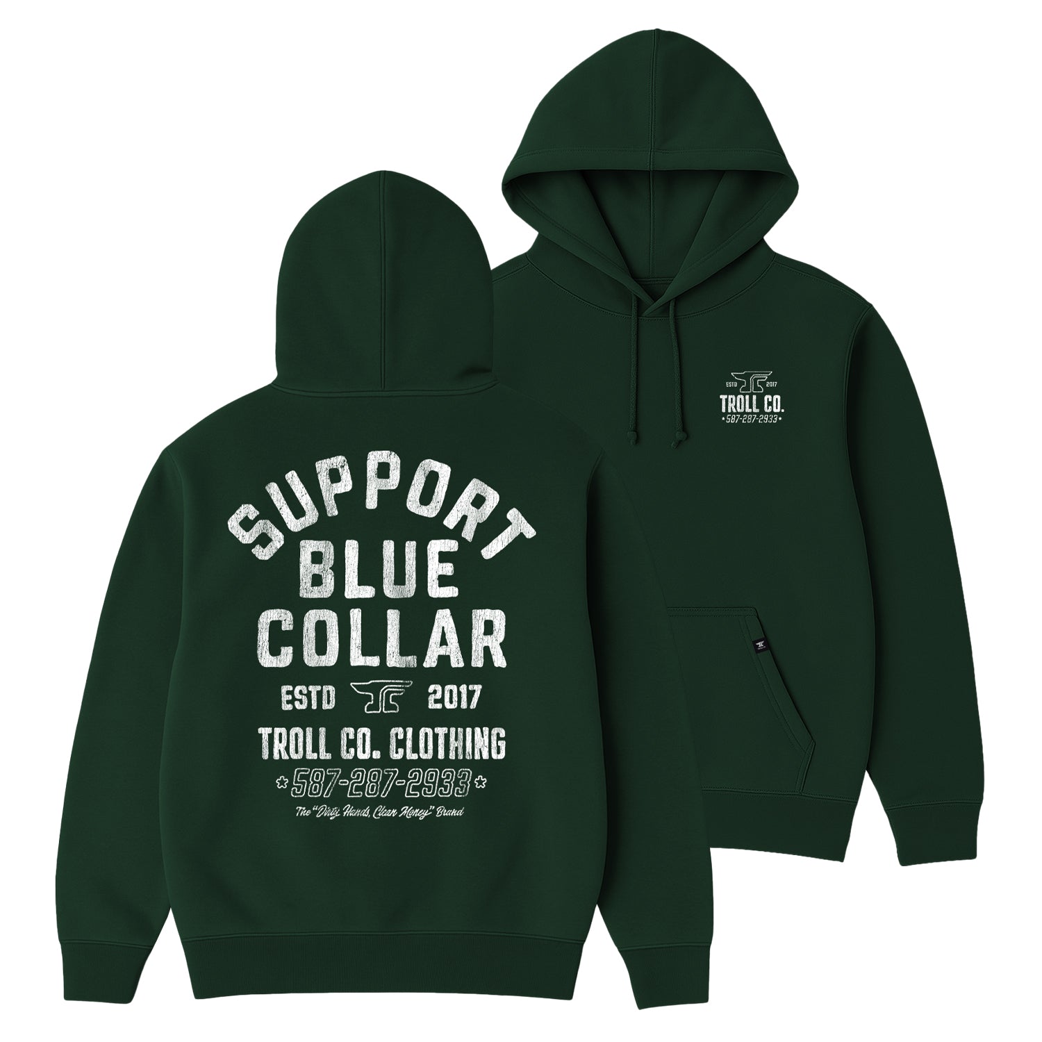 Men's SBC Billboard Hoodie | Color: Pine