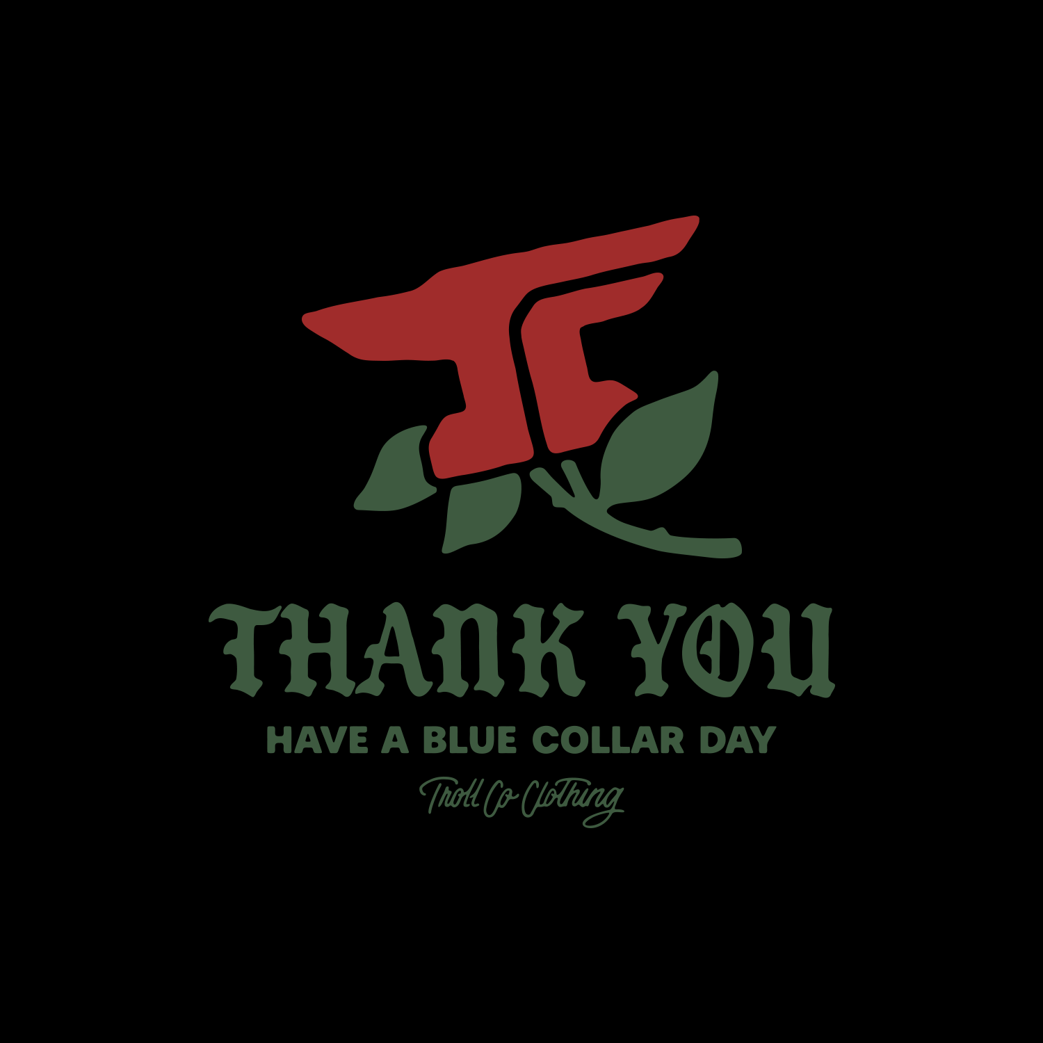 Men's Thank You T-Shirt | Color: Black