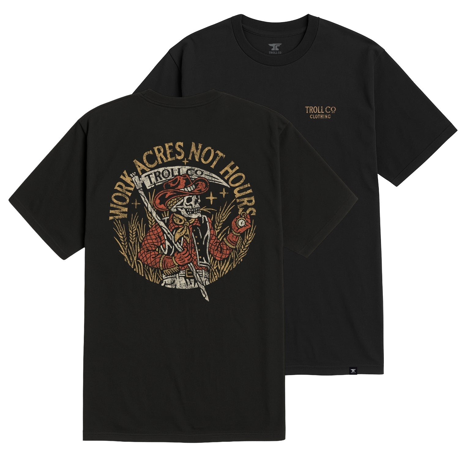 Men's Work Acres T-Shirt | Color: Black
