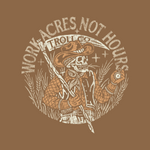 Men's Work Acres T-Shirt | Color: Dark Tan