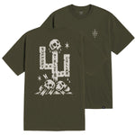 Men's SBC Cactus T-Shirt | Color: Military Green