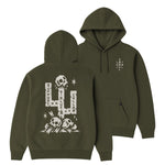 Men's SBC Cactus Hoodie | Color: Military Green