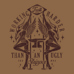 Men's WHUS Twins T-Shirt | Color: Dark Tan