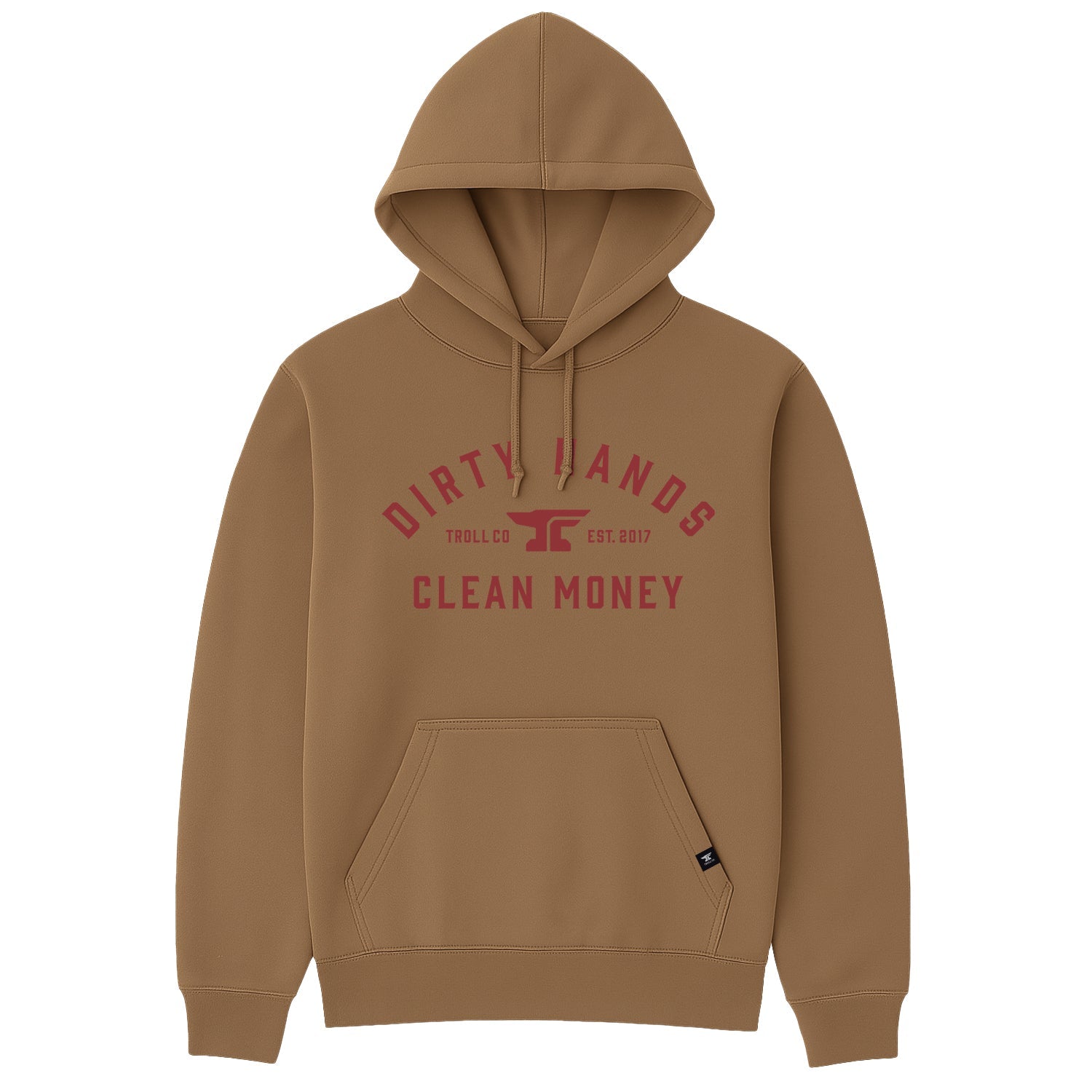 Women's DHCM Classic Hoodie | Color: Dark Tan