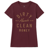 Women's DHCM Juno T-Shirt | Color: Port