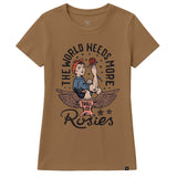 Women's Rosie T-Shirt | Color: Dark Tan