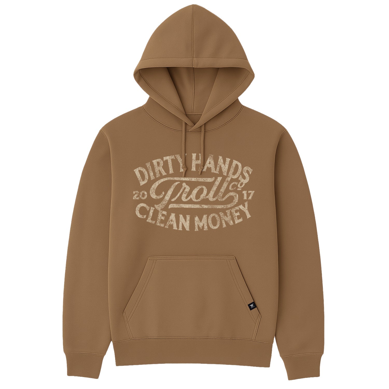 Women's DHCM Model T Hoodie | Color: Dark Tan