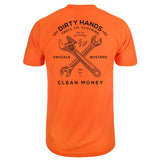 Men's DHCM Twisting Wrenches Hi-Vis T-Shirt | Color: Bright Orange