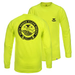 Men's DHCM Haggler Hi-Vis Long Sleeve | Color: Bright Lime