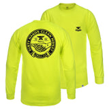Men's DHCM Haggler Hi-Vis Long Sleeve | Color: Bright Lime