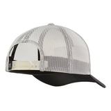 SBC Barricade Curved Brim Trucker Hat | Color: White Black