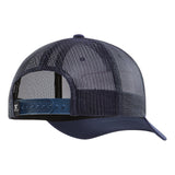 SBC Barricade Shield Curved Brim Trucker Hat | Color: Navy