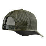 DHCM Classic Curved Brim Trucker Hat | Color: Military Green