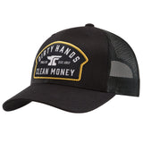DHCM Patch Curved Brim Trucker | Color: Black