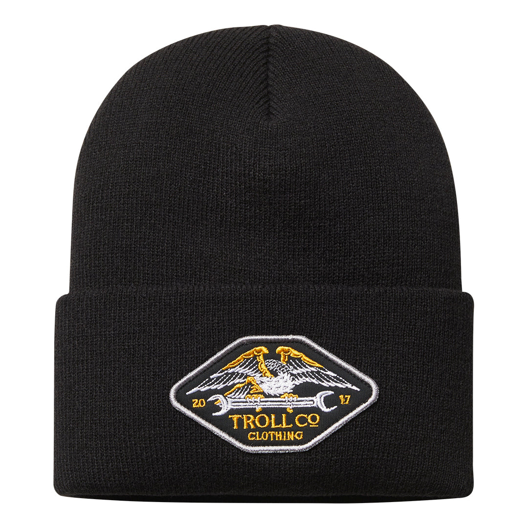 DHCM Wing Spanner Beanie | Color: Black