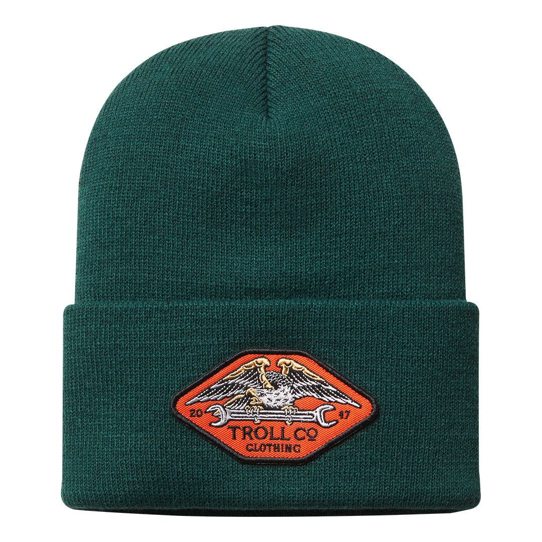 DHCM Wing Spanner Beanie | Color: Pine