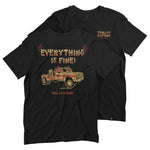 Men's Everything is Fine T-Shirt - Black