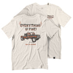 Men's Everything is Fine T-Shirt - Sand