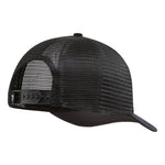 Anvil Woven Label Curved Brim Trucker Hat - 