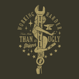 Men's Working Wrench Hoodie | Color: Military Green