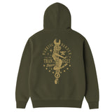 Men's Working Wrench Hoodie | Color: Military Green