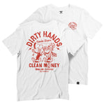Men's DHCM Knuckle Bros 2.0 T-Shirt - White