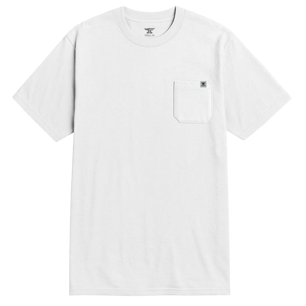 Men's Pocket T-Shirt - White | Troll Co. – Troll Co. Canada