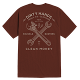 Men's Twisting Wrenches T-Shirt - Red Clay