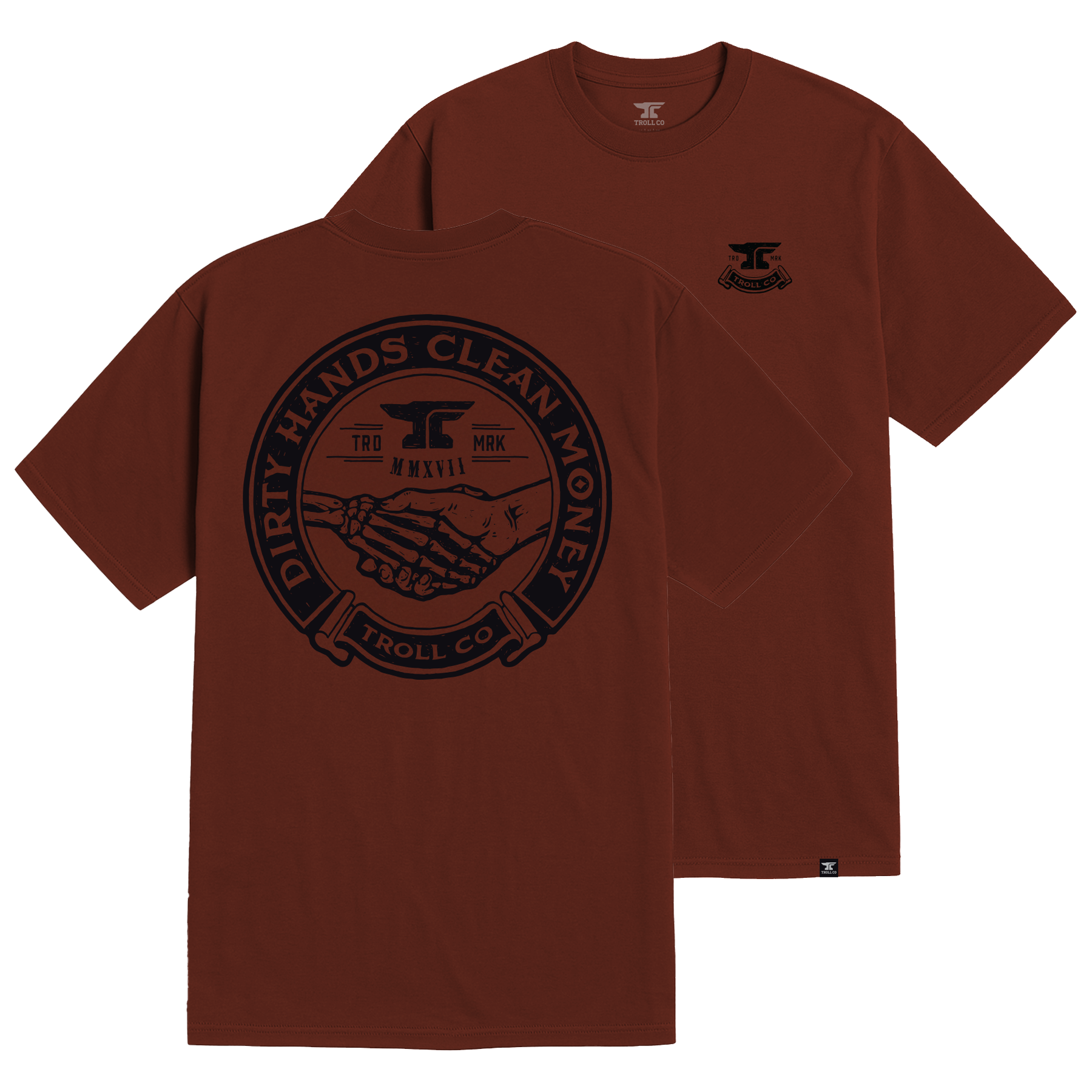Men's Haggler T-Shirt - Color: Red Clay